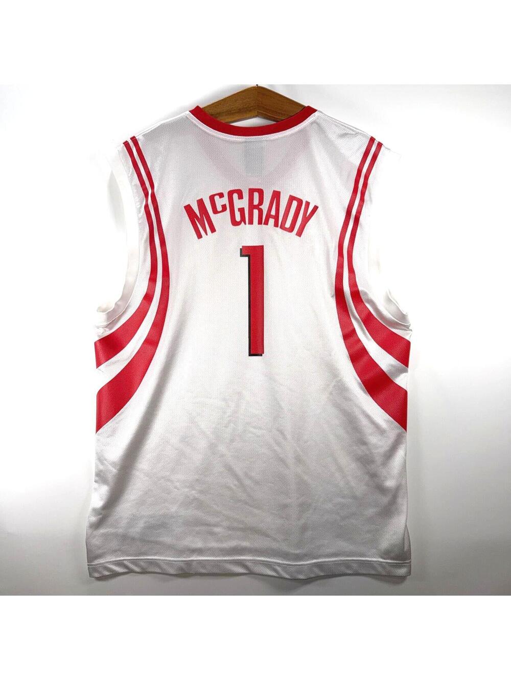 VTG Reebok Houston Rockets Tracy McGrady #1 Jersey - XL